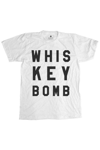 Poster List White Whiskey Bomb Tee