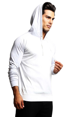 Zutoq White Zengo Pullover Hoodie