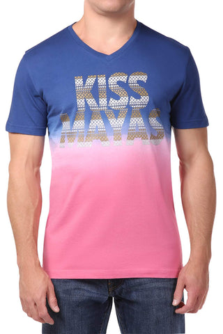 Spenglish Blue KISS MAYAS Tee