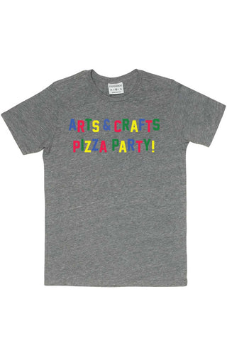 Rxmance Grey Arts & Crafts Crew Tee