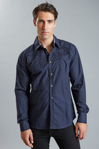 Young Republic Navy Taylor Button-Up