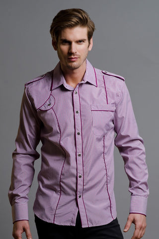 Young Republic Purple Spencer Button-Up