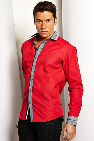 Young Republic Red Miami Button-Up