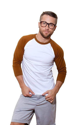 CheapUndies Saddle Brown Raglan Shirt