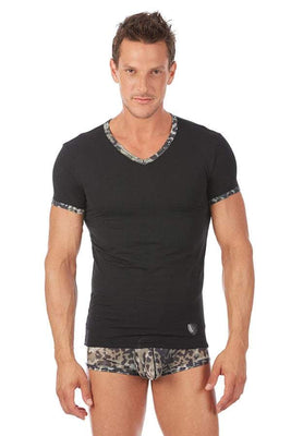 Gregg Homme Black Awol V-Neck Shirt