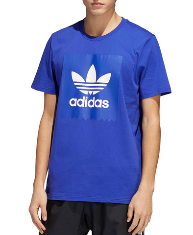 Adidas Originals Blackbird Logo Graphic Tee Medium Blue