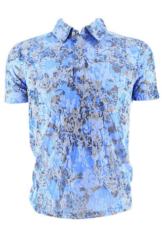 Andres Velasco Blue Tropical Shirt