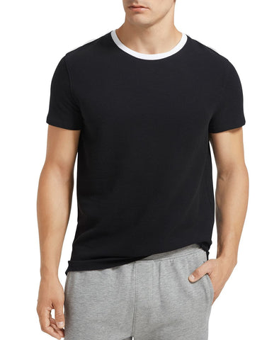 Anthony Thomas Melillo Piqué Crewneck Tee Black