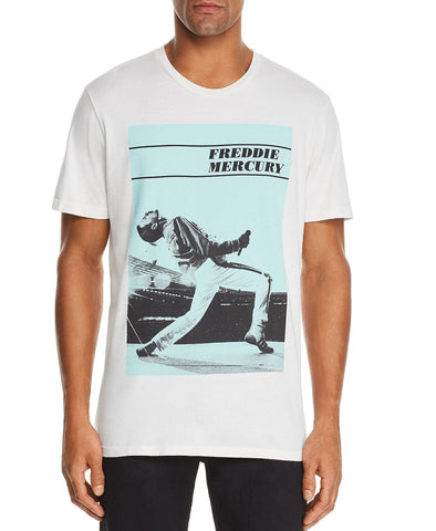 Bravado Freddie Mercury Graphic Tee Vintage White