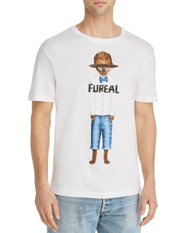 Eleven Paris Furreal Graphic Tee White