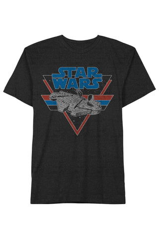 Hybrid Apparel Charcoal Heather Star Wars Millennium Falcon T-Shirt