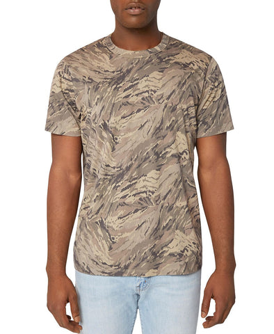 J Brand Zoomah Camouflage-print Tee Tope Digi Wave