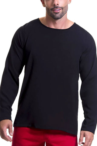 JOR Black Baru Long-Sleeve Top