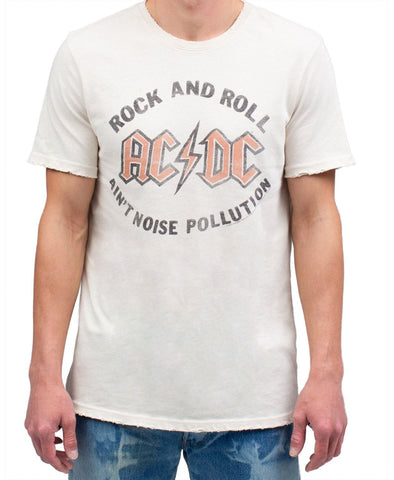 Junk Food Ac/dc Ain't Noise Pollution Tee Birch