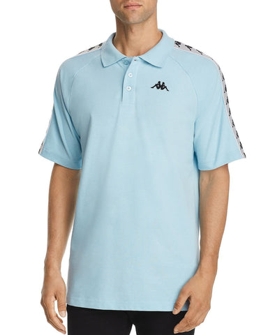 Kappa 222 Banda Calsi Regular Fit Polo Shirt Azure/gray/silver