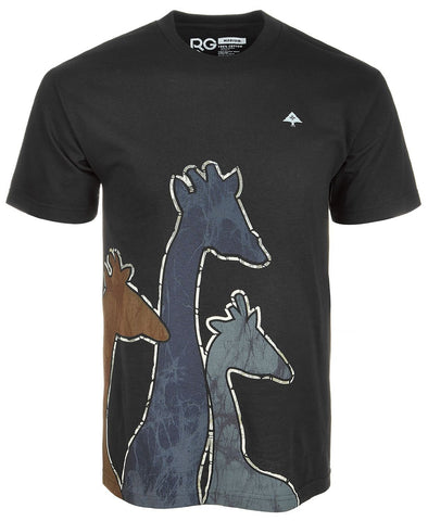 LRG Giraffe Riser Graphic T Shirt / Black