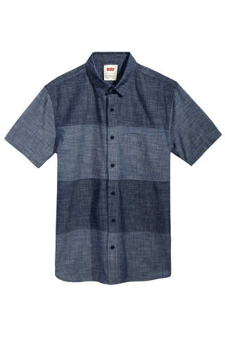 Levi's Indigo Martzen Chambray ColorBlocked Shirt