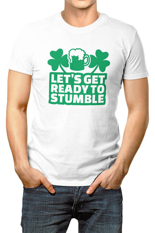 LowTee Let's Get Ready To Stumble T-Shirt