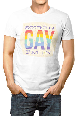 LowTee Sounds Gay T-Shirt