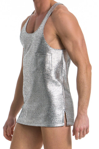 Modus Vivendi Silver Dusk 2 Dawn Loose Tank Top