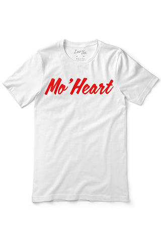 Monique's White Mo Heart Tee