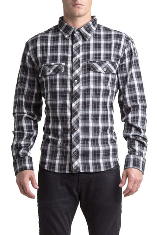 Nasty Pig Black & White Lithium Flannel Shirt