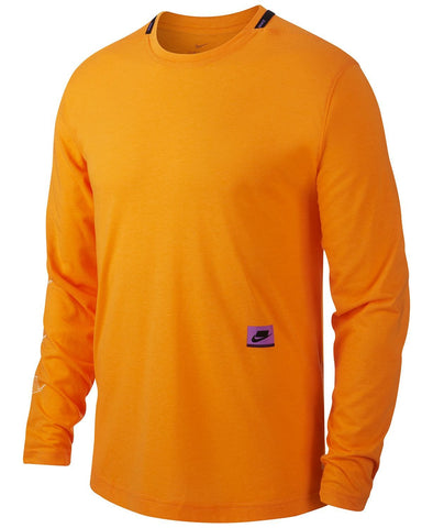 Nike Dry Top Long Sleeve Sport Clash Orange