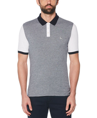 Original Penguin Colorblocked Polo Dark Sapphire
