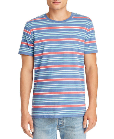 Pacific & Park Pacific & Park Striped Tee Light Blue