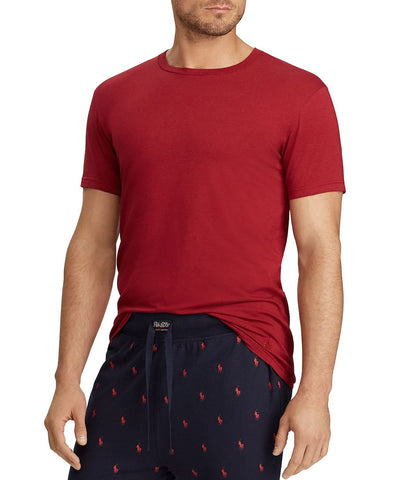 Polo Ralph Lauren Crewneck Tee 2 Pack in Red/Navy