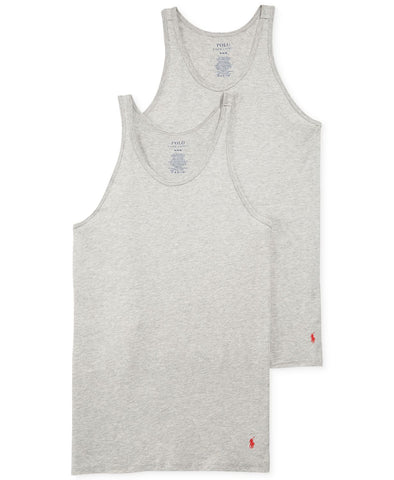 Polo Ralph Lauren Supreme Comfort Tank 2 Pack / Andover Heather