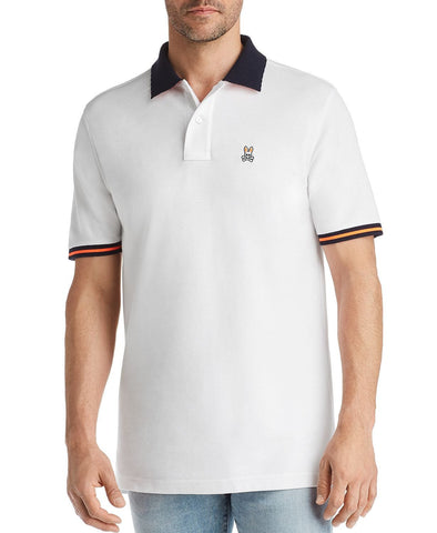 Psycho Bunny Derwent Polo White