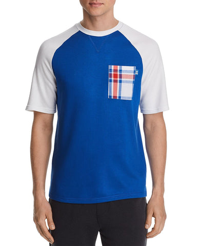 Psycho Bunny Festival Colorblock Raglan Lounge Tee Nautical Blue