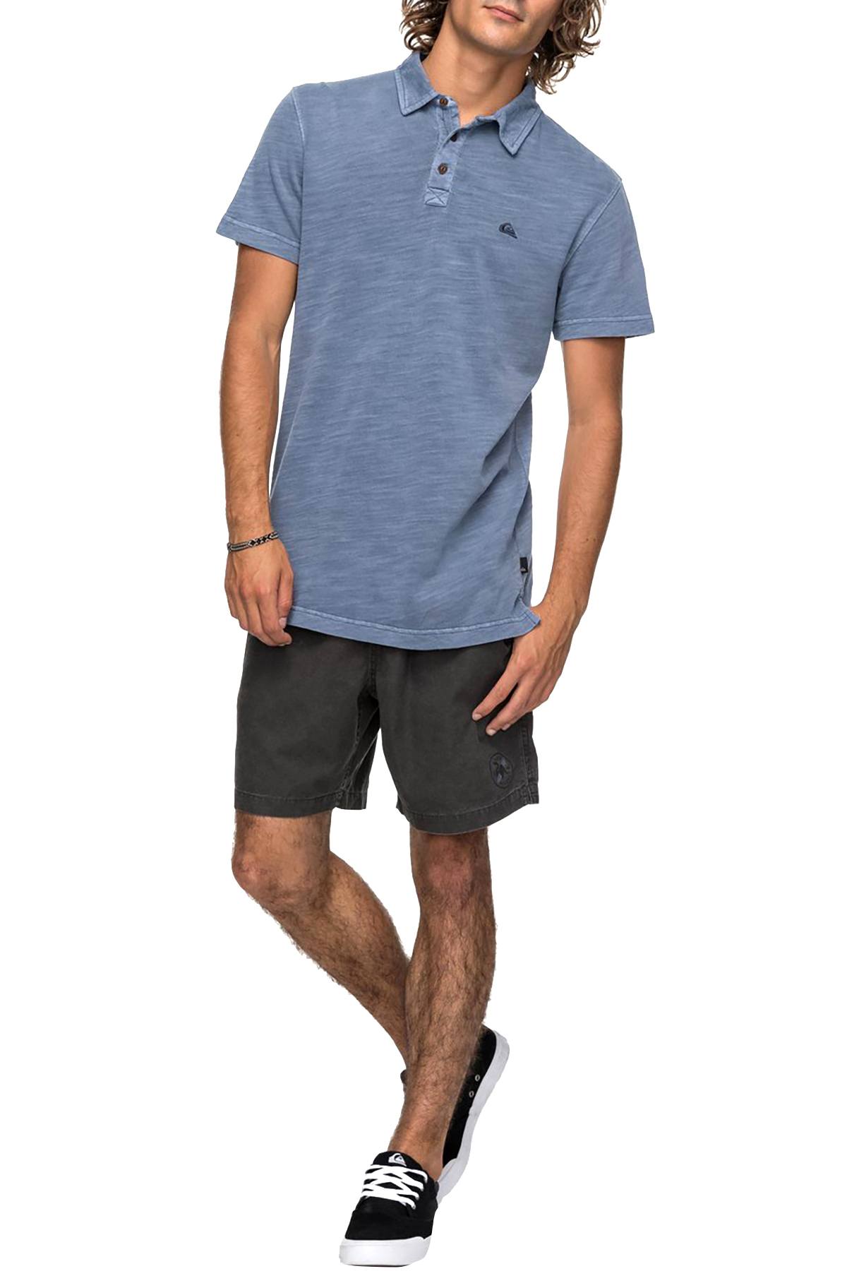 Quiksilver Vintage Indigo New Everyday Sun Cruise Polo Shirt