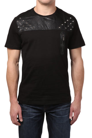 Smash Black Zipper Pocket Shirt