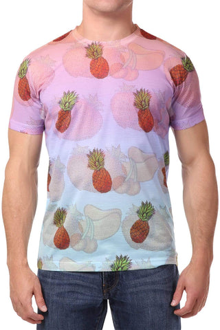 Spenglish Multi Pineapple Fruit Tee