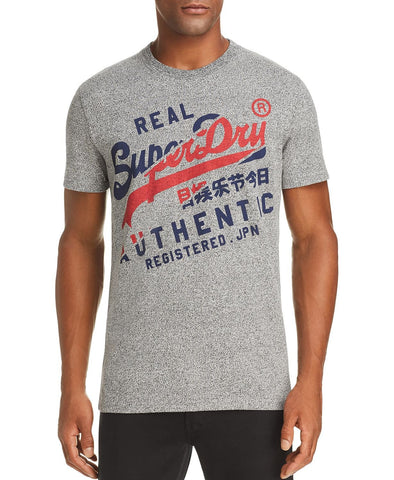 Superdry Vintage Authentic Graphic Tee Phoenix Gray Grit