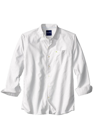 Tommy Bahama White Island Twill Button Up Shirt