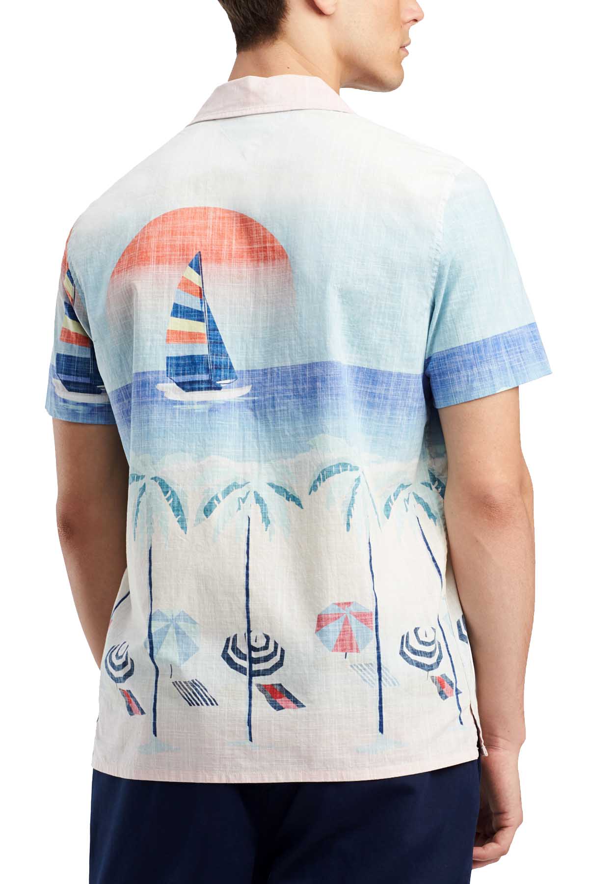 Tommy Hilfiger Multicolor Beach Print Shirt