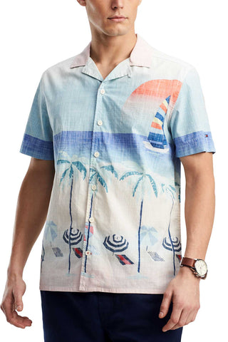 Tommy Hilfiger Multicolor Beach Print Shirt