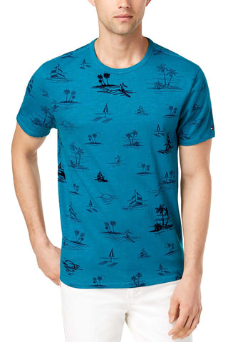 Tommy Hilfiger Ocean Depths Kahuna Graphic Print T-Shirt