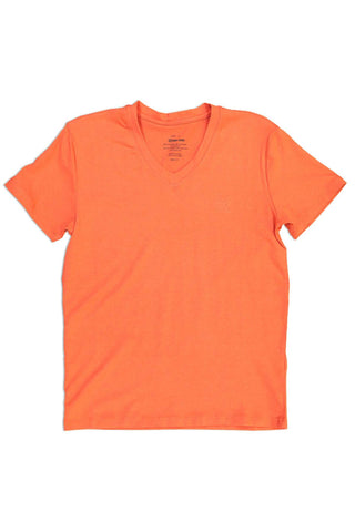 X-Ray Jeans Orange V-Neck Tee