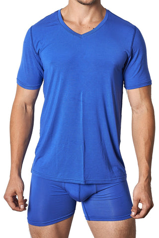 Yocisco's Cobalt Essentials V-Neck Shirt